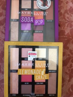 New maybelline eyeshadow palettes