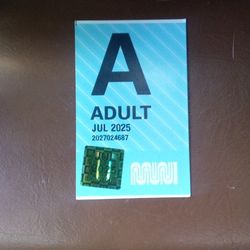 July A Fast Pass(Clipper)