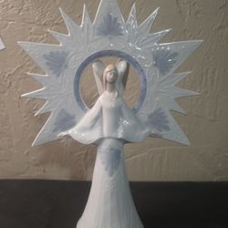 Lladro Angel Starburst Tree Topper