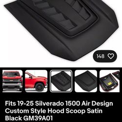 Silverado 2019-2023 Hood Scoop