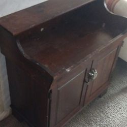 Wood Cabinet 