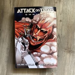 Attack On Titan manga vol1-3