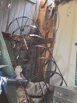 Large Industrial Fan Guards – Set