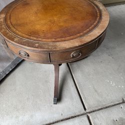 Vintage Table With Drawer