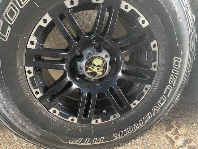 "17" American racing rims with tires