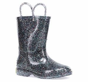 Tall Cosmic Glitter Boots