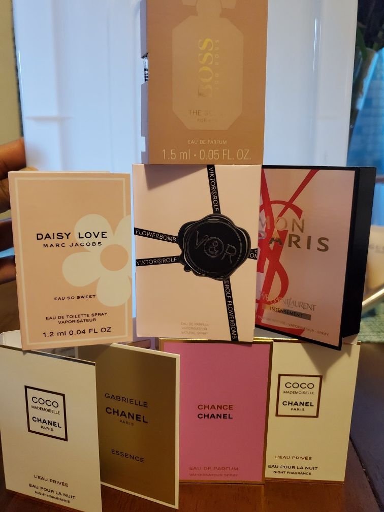 perfumes samples for womens chanel and more