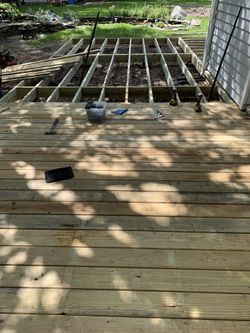 Wood Decks. Carpenter!