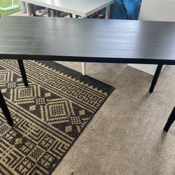 Black IKEA Table 