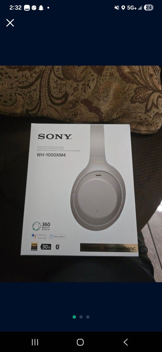 Sony WH-1000XM4 Wireless Noise Canceling Headphones 