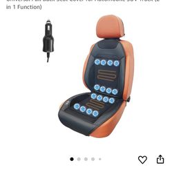 LANZMYAN Cooling Ventilated Car Seat Cover With 20 Fans