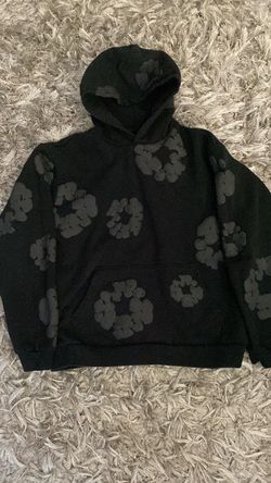 Denim Tears Hoodie Black On Black