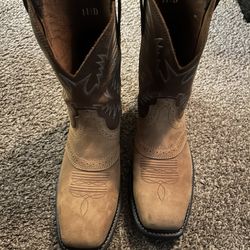 ariat steel toe work boot size 11.5