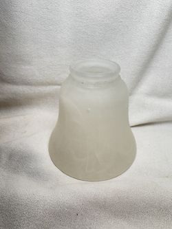 Frosted Glass Bell Shaped Lamp Shade