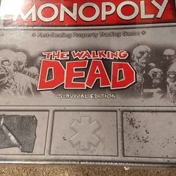 Monopoly game. Walking Dead.
