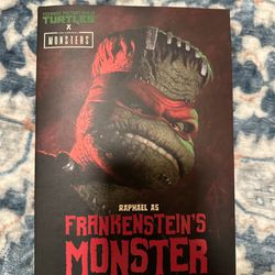 Universal Monsters X TMNT Raphael as Frankenstein’s Monster NECA NEW
