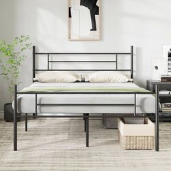 Storage Bed Frame with Headboard & Footboard – New