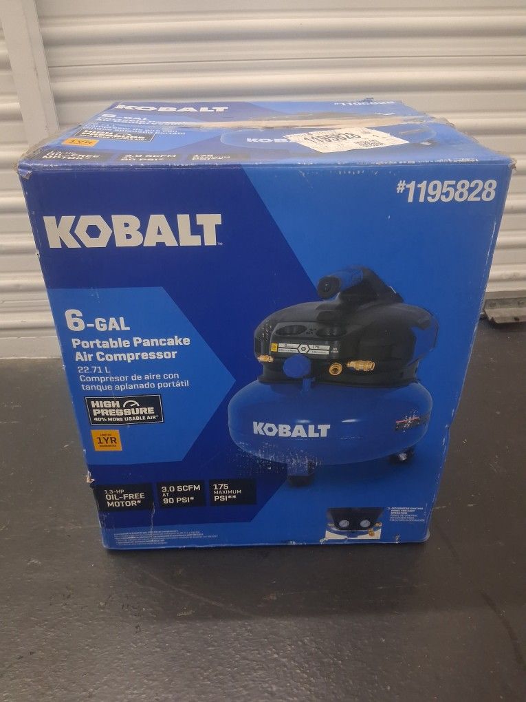 Kobalt 6 Gallon Air Compressor