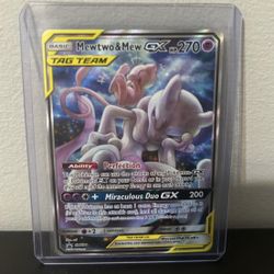 Pokémon TCG Mewtwo & Mew GX SM191