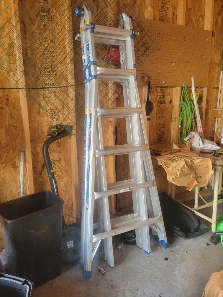 New Never Used 26 Foot 5 In 1 PRO LADDER