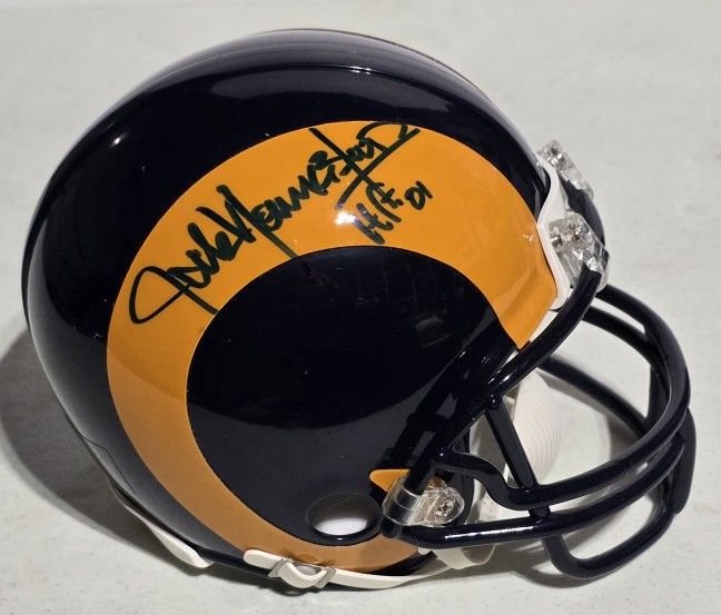 JACK YOUNGBLOOD SIGNED MINI HELMET!