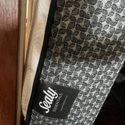 Twin Mattress and Bed Frame  (including Mattress Cover And Sheets 