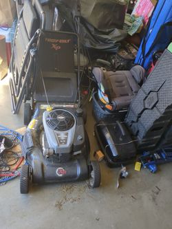 Troy built XP lawnmower