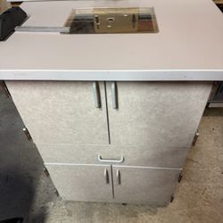 Customs Rotor Table / Storage Cabinet 