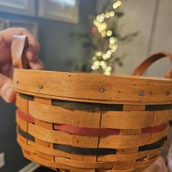 Longaberger Heartland Button Basket