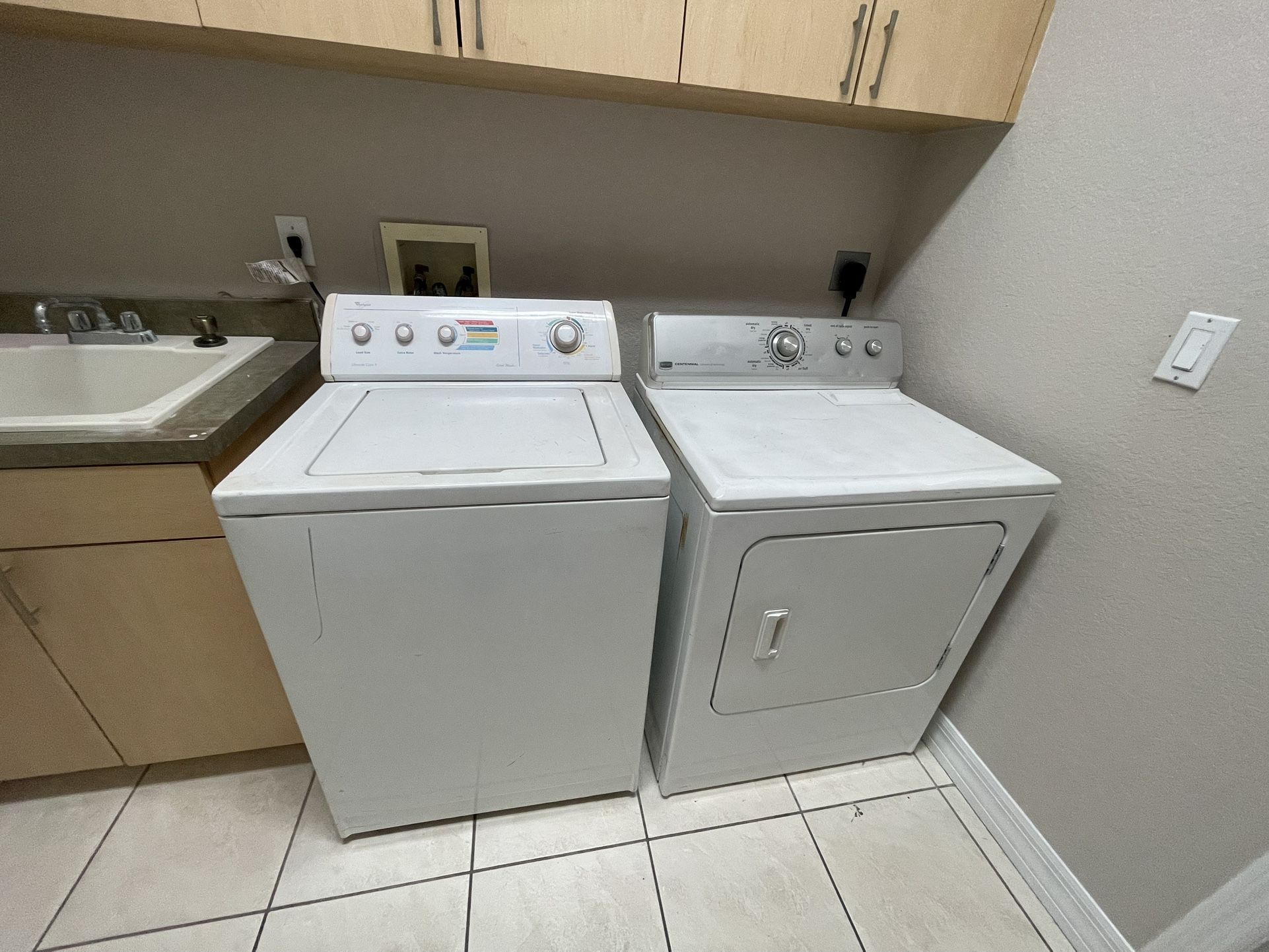 Washer And Dryer