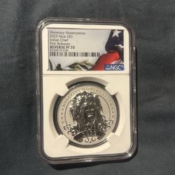 Indian chief reverse of 70