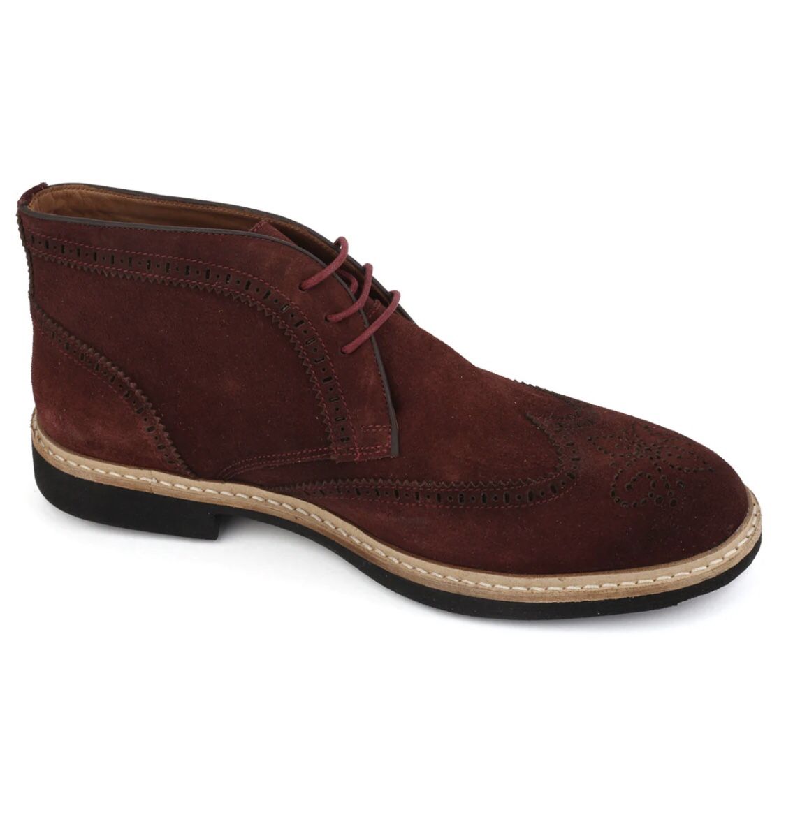 Men's Marc Joseph New York Boots Size 12 Color Tint Suede Style Vestry St Retail $195