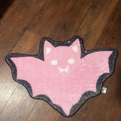 Pink Dracula Vampire Rug