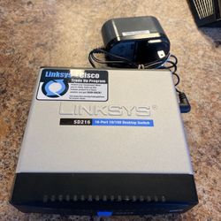 Linksys 16-port 10/100 Switch