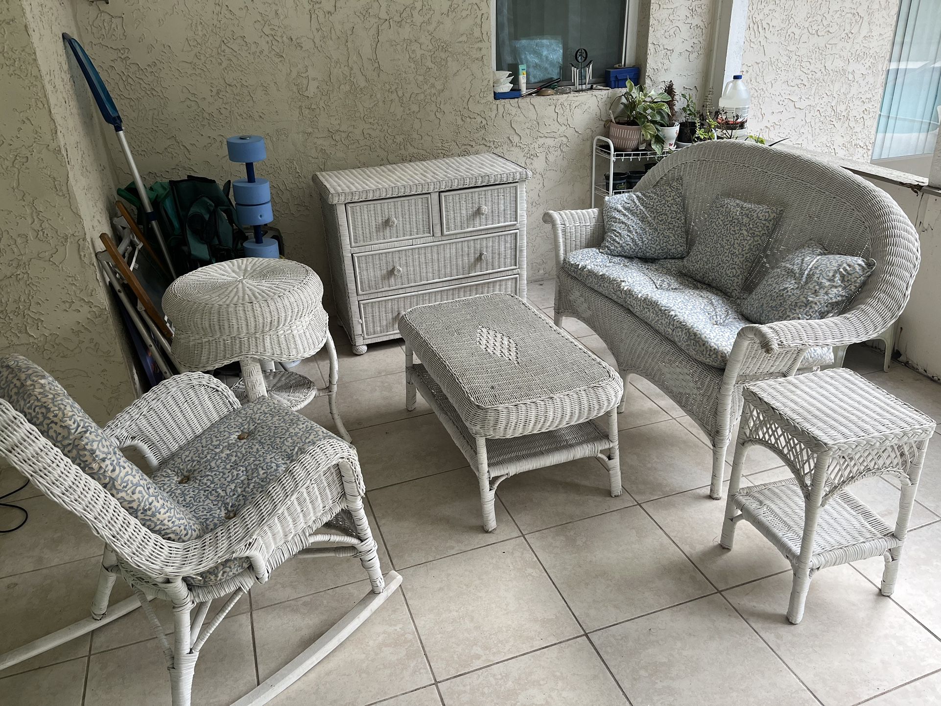 Wicker Patio Set