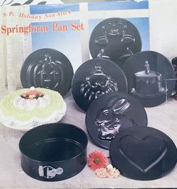 8 Pc.Springform Cake Pan