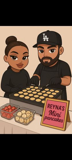 The Reyna's mini pancakes
