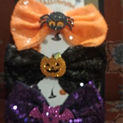 HOLLOWEEN NEW 3 KIDS COLORFULL BOW BERETTS 