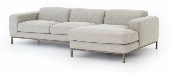 🛋️ Four Hands Kensington Benedict Sectional Sofa w/ Chaise