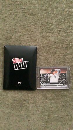 Chicago White Sox Munetaka Murakami Topps Now International Signing Card In Acrylic Case