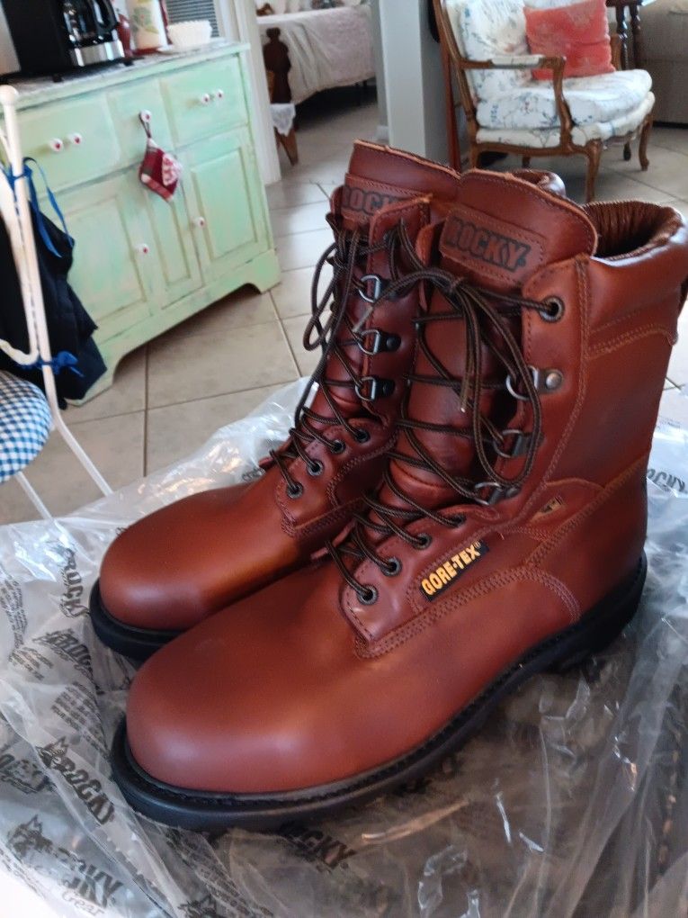 ROCKY RANGER STEEL TOE GORE-TEX® WATERPROOF INSULATED BOOTS 