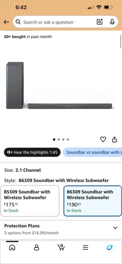 Sound bar brand new has been opened