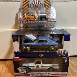 Hot Wheels M2 Greenlight Diecast Chase Green Machine Chevy Camaro C10 C60 Truck VP Racing Hot Pursuit