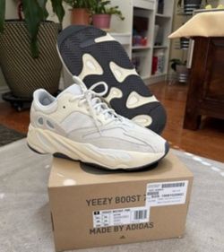 All White 700 Yeezys