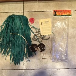 Toddler Hawaiian Hula Outfit New