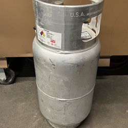 FORKLIFT ALUMINUM PROPANE TANK-FULL!-2024