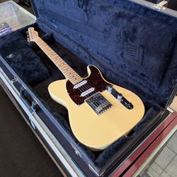 1994 Fender American Custom Shop Nashville Telecaster Butterscotch Yellow Electric Guitar with Original Harshell Case