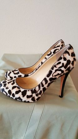 Ivanka Trump Carraly- Brown Multi Pony Stiletto Heels