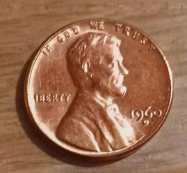 1960d 1c DDO Lincoln penny