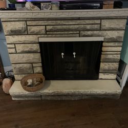 Plug In Light Up Fire Place 